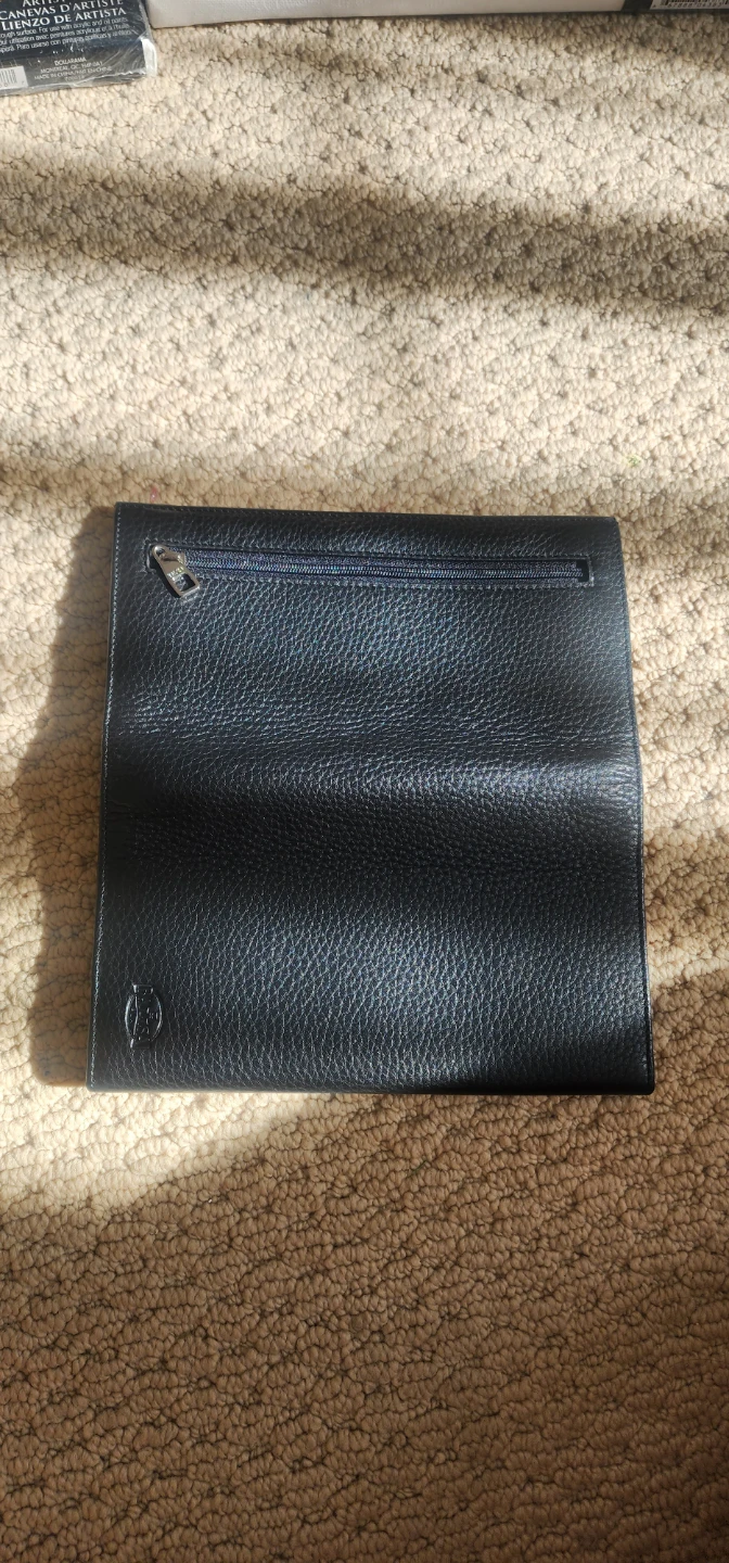 Balisa Black Leather Wallet - photo 3