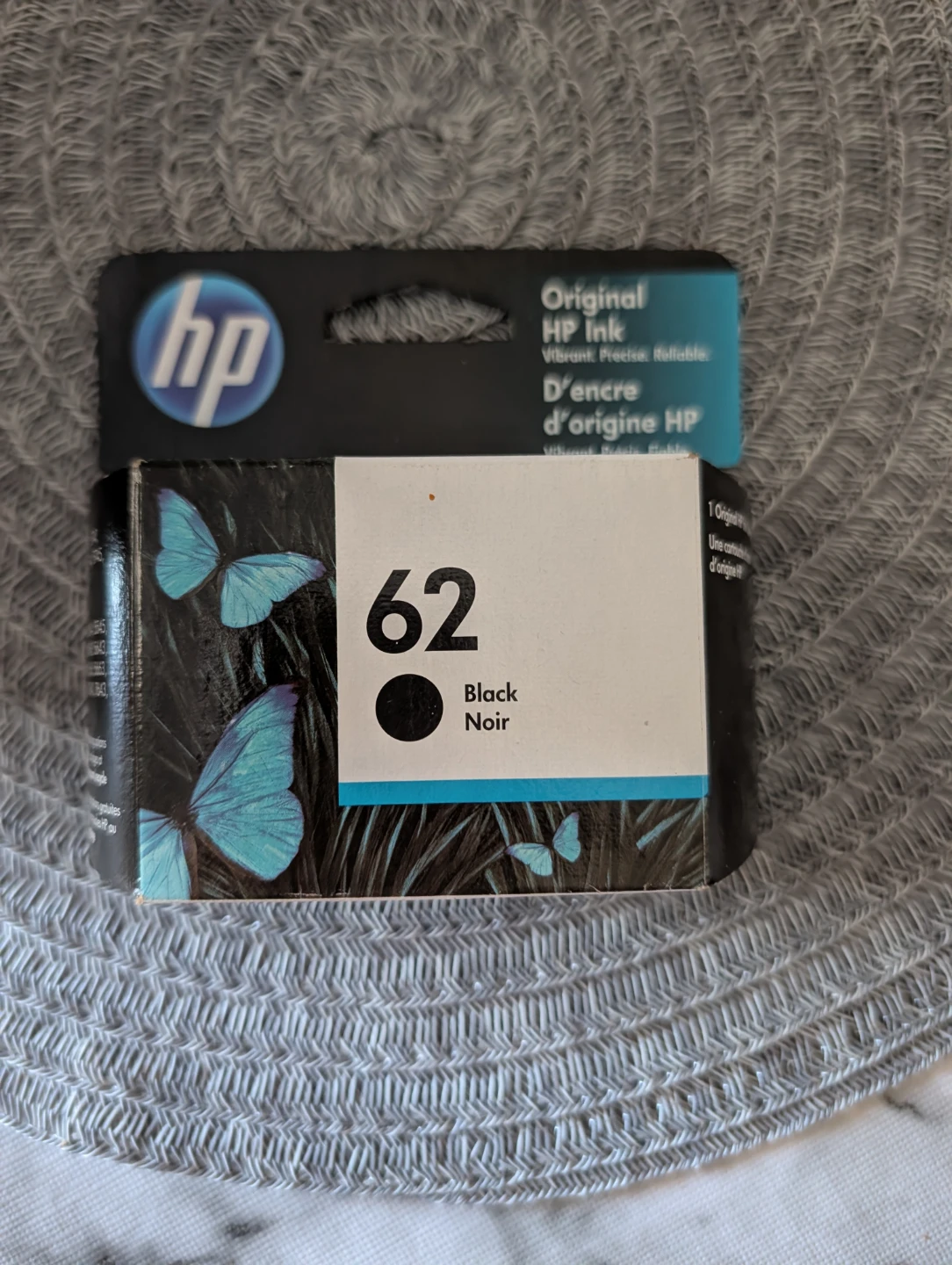 HP 62 Original Black Ink Cartridge