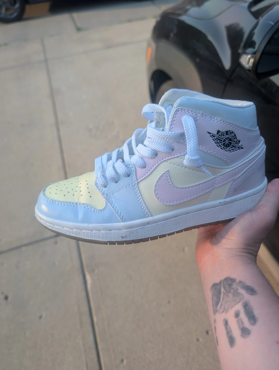 Nike Air Jordan 1 Mid SE  GS Heat Reactive/color changing - photo 4