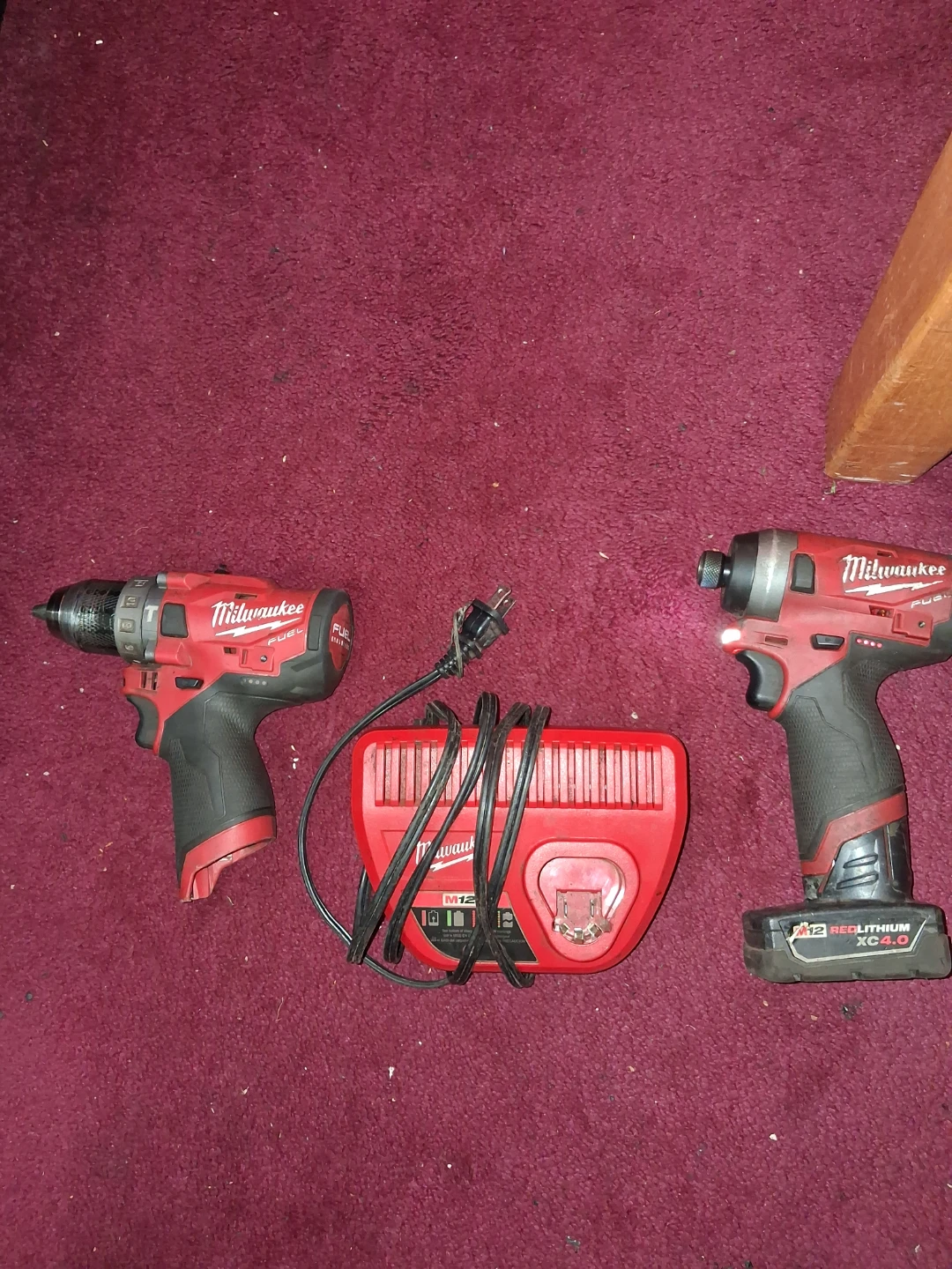 Milwaukee M12 FUEL Impact Driver & Drill/Driver Combo Kit