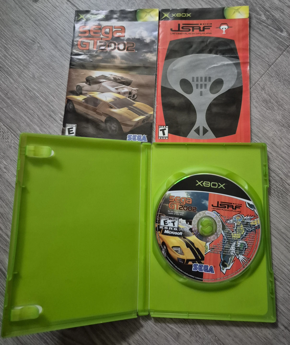 Xbox Sega GT 2002 /Jsrf video game bundle - photo 2