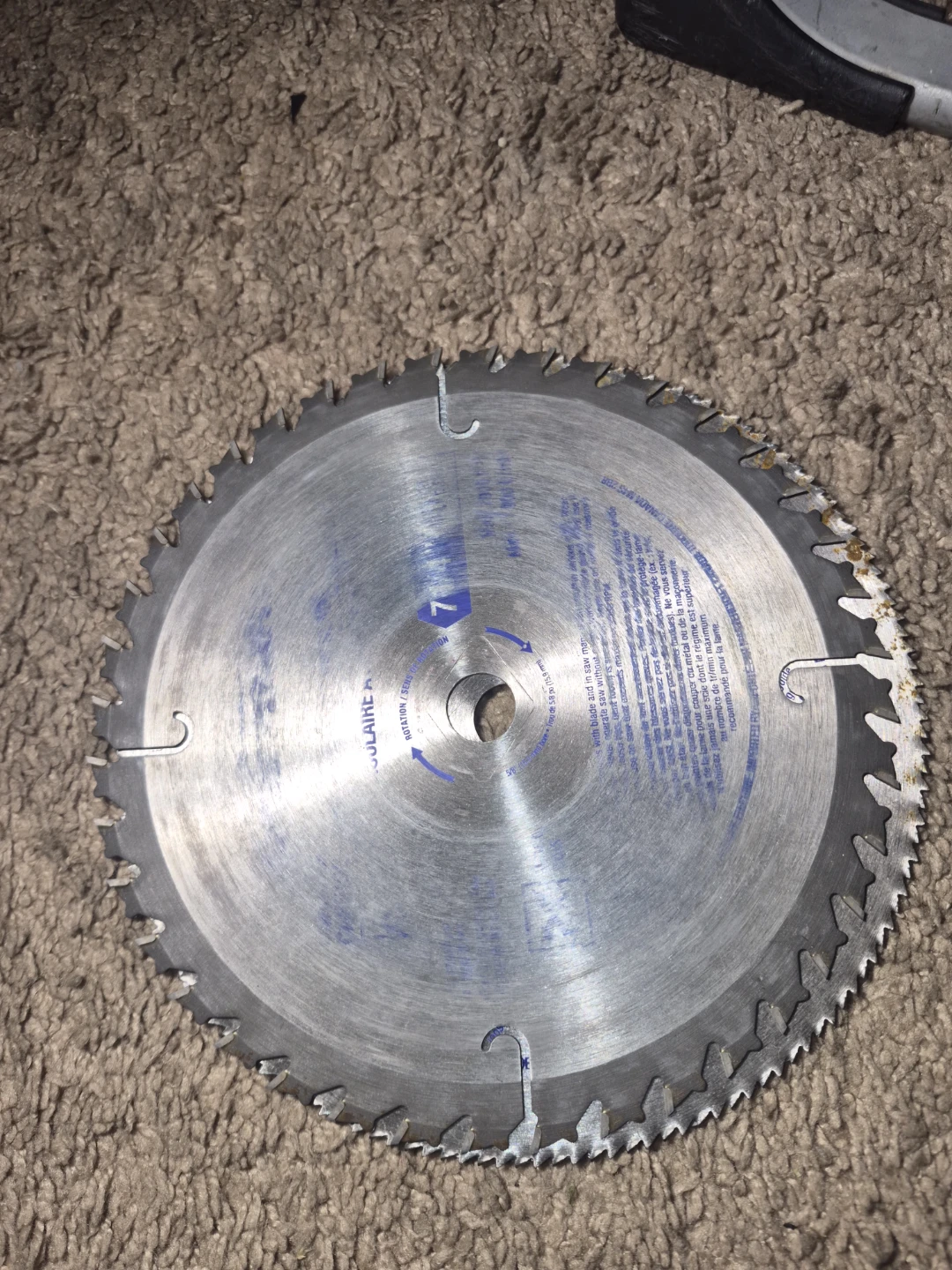 Mastercraft Steel Circular Saw Blade 7 1/4 inch