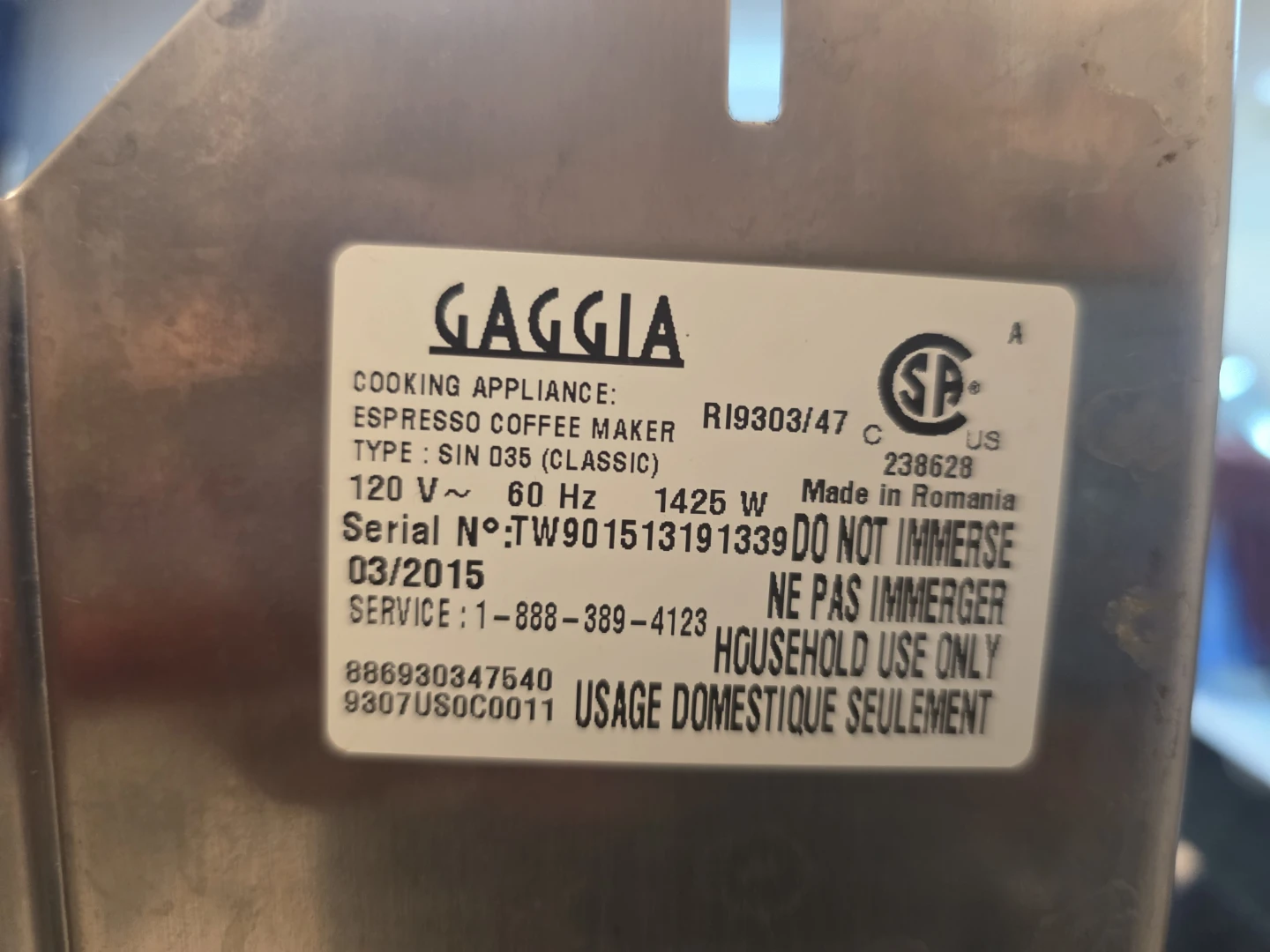 Gaggia Classic Espresso Coffee Maker - photo 4