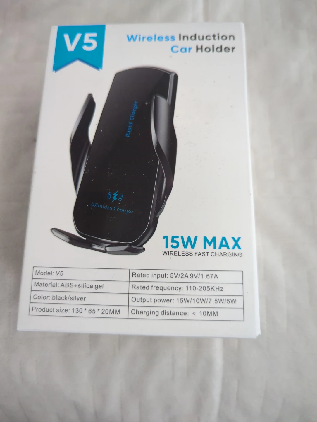 V5 Wireless Induction Car Holder - photo 2