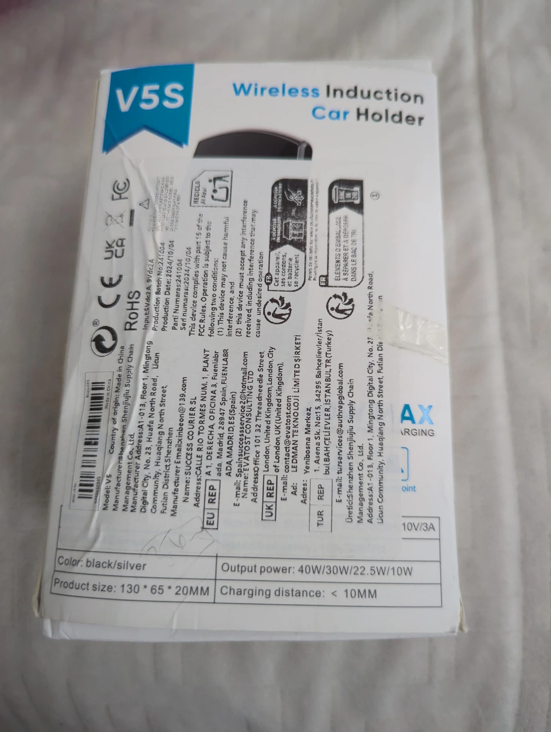 V5 Wireless Induction Car Holder - photo 5