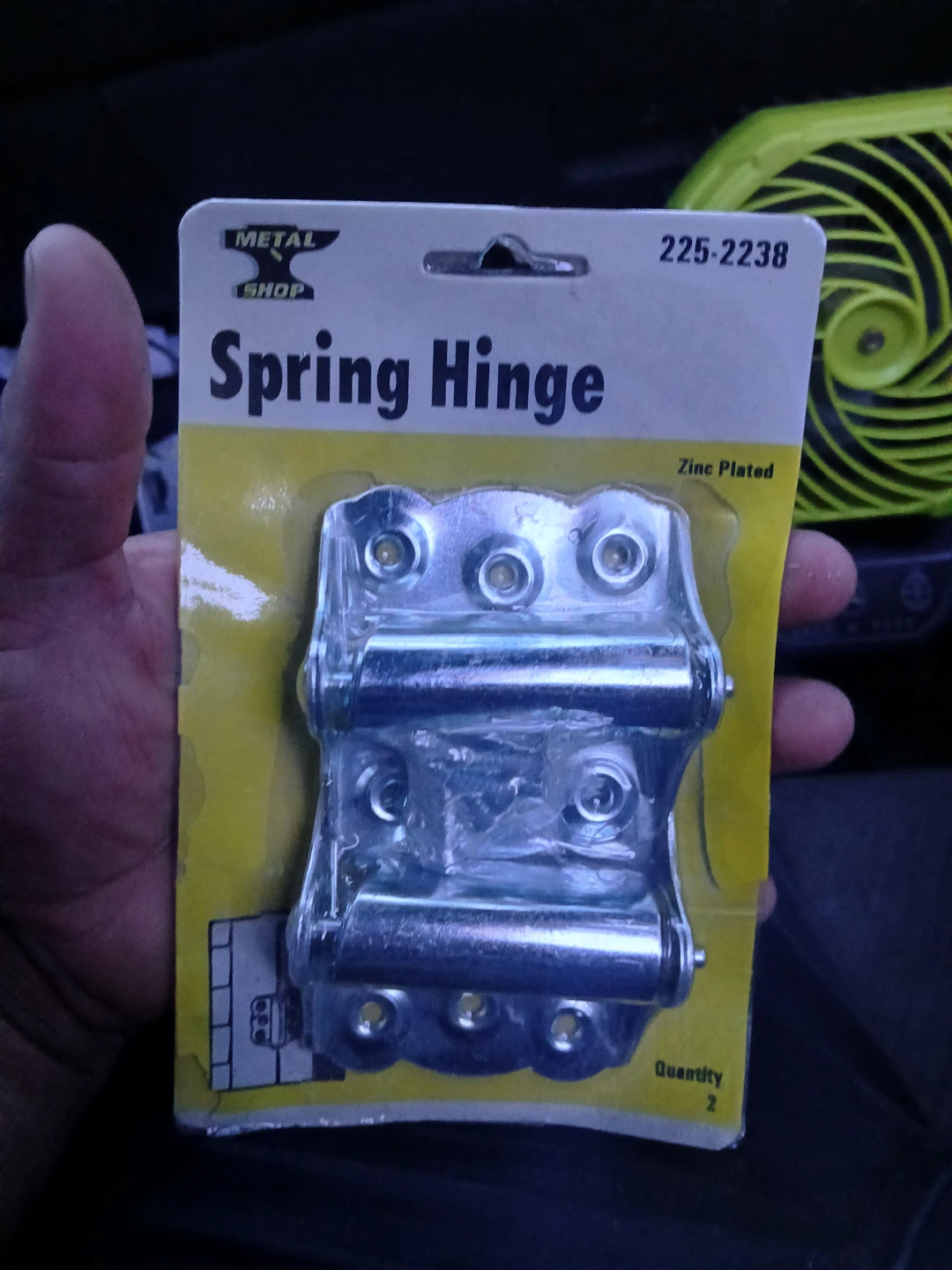 Metal Shop Spring Hinge