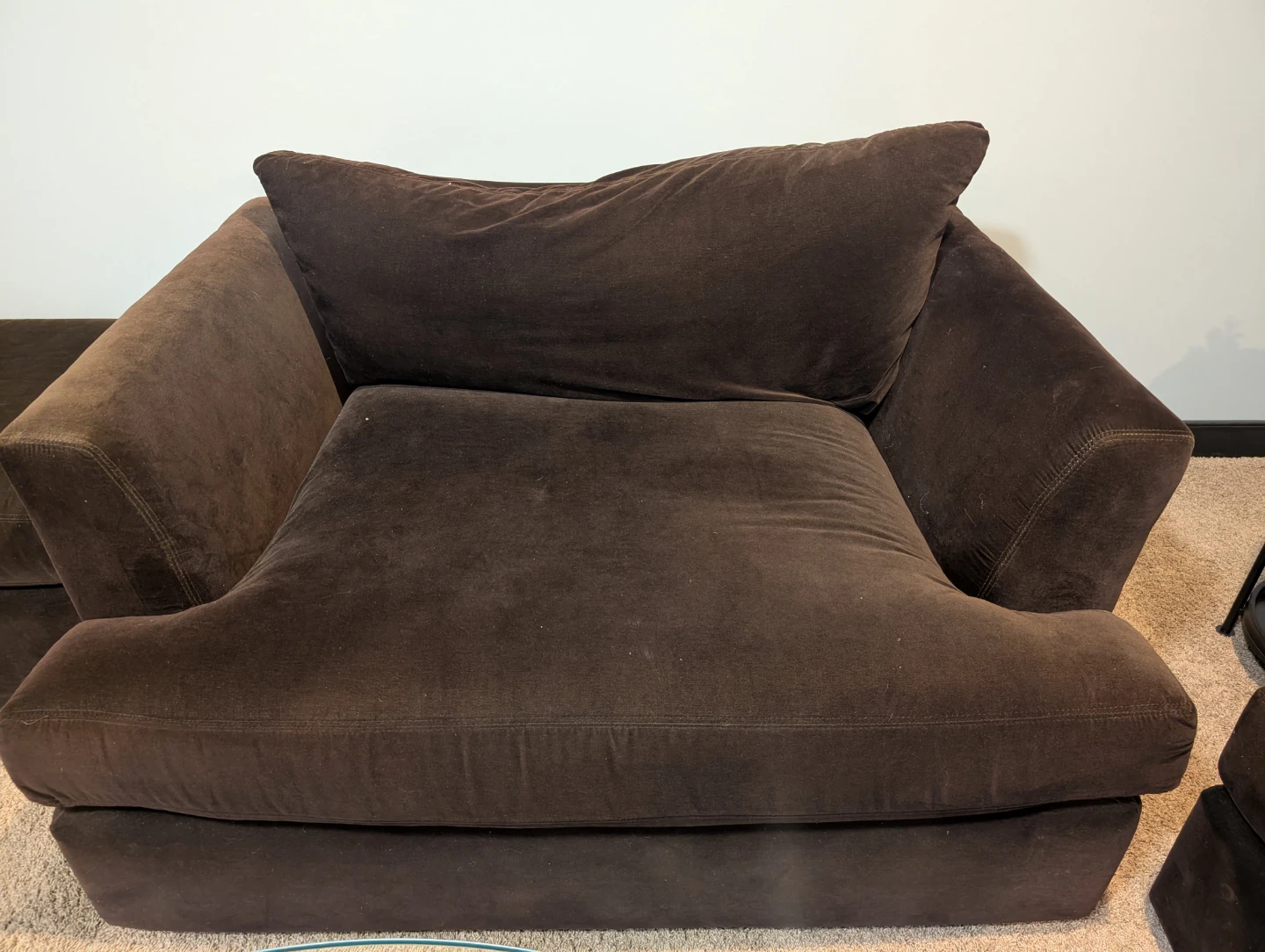 Chairs oversized plus ottoman - photo 2