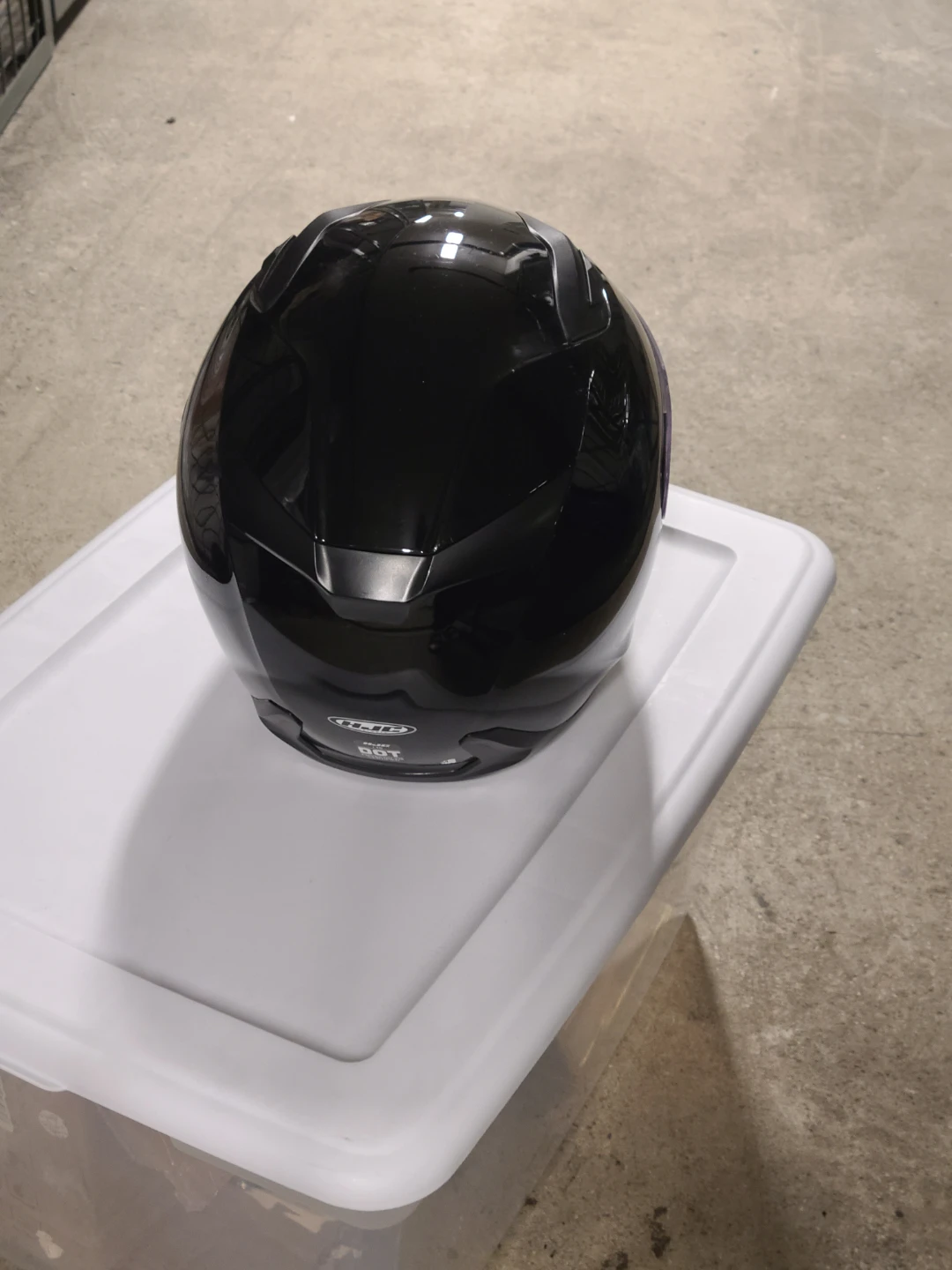 HJC Helmets Mens Medium Motorcycle Helmet - Black - photo 4