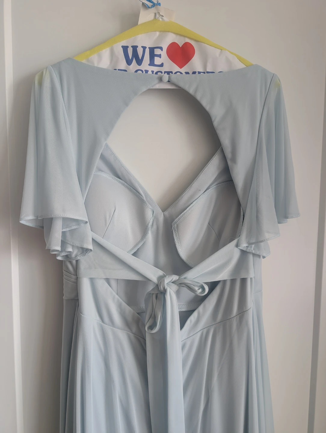 Azazie Induh Bridesmaid Dress in Sky Blue Chiffon - photo 4