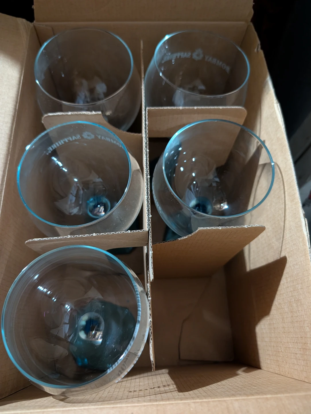 Bombay Sapphire Glasses - Set of 5 - photo 2