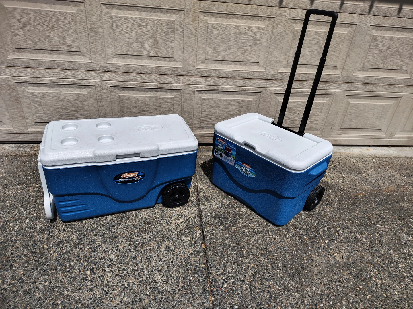 Coleman Wheeled Coolers 50qt & 62qt