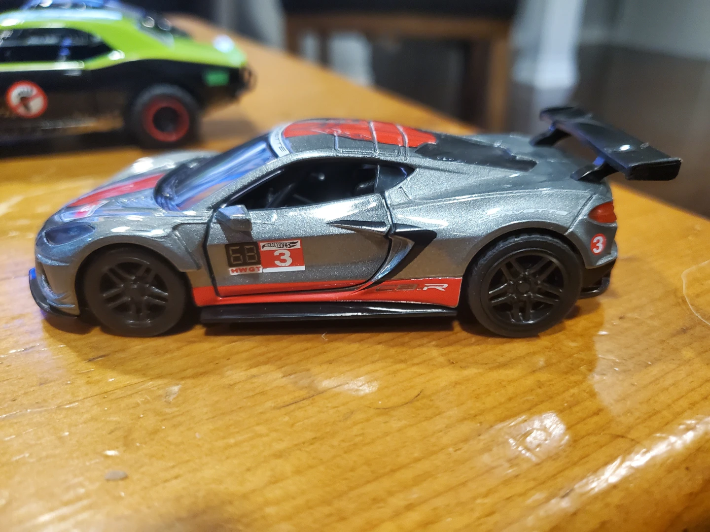 1/43 Hot Wheels Corvette C8.R model Car