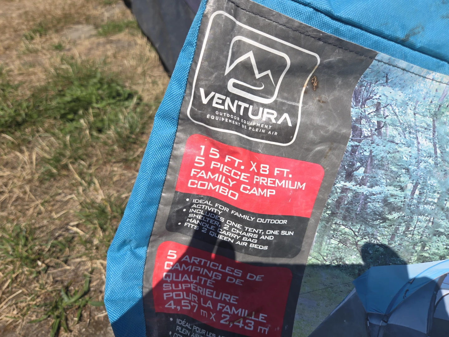 Ventura 15 ft. x 8 ft. 5 Piece Premium Family Camp Combo Tent - photo 4