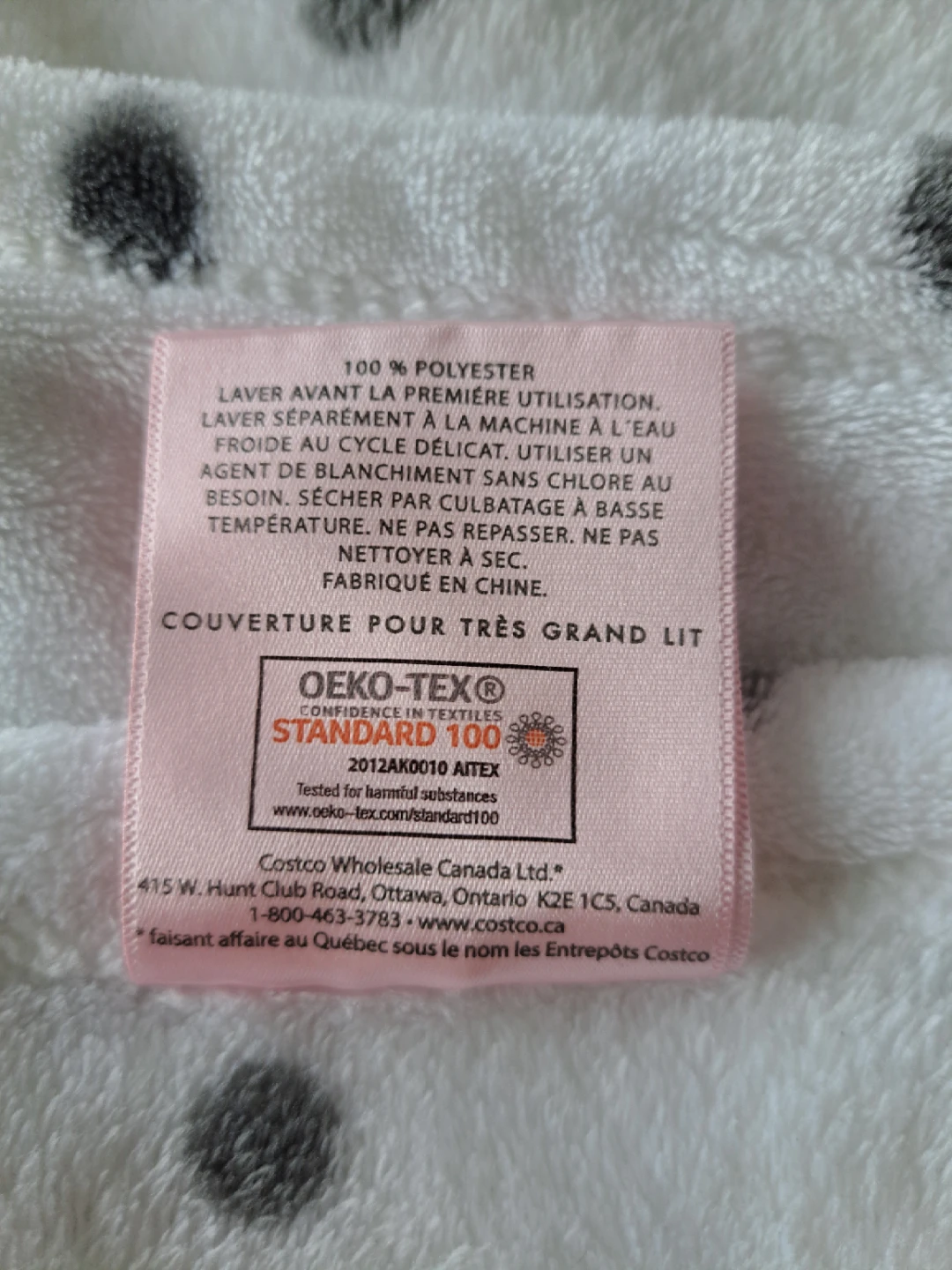 Kate Spade King Size Polka Dot Blanket - photo 3