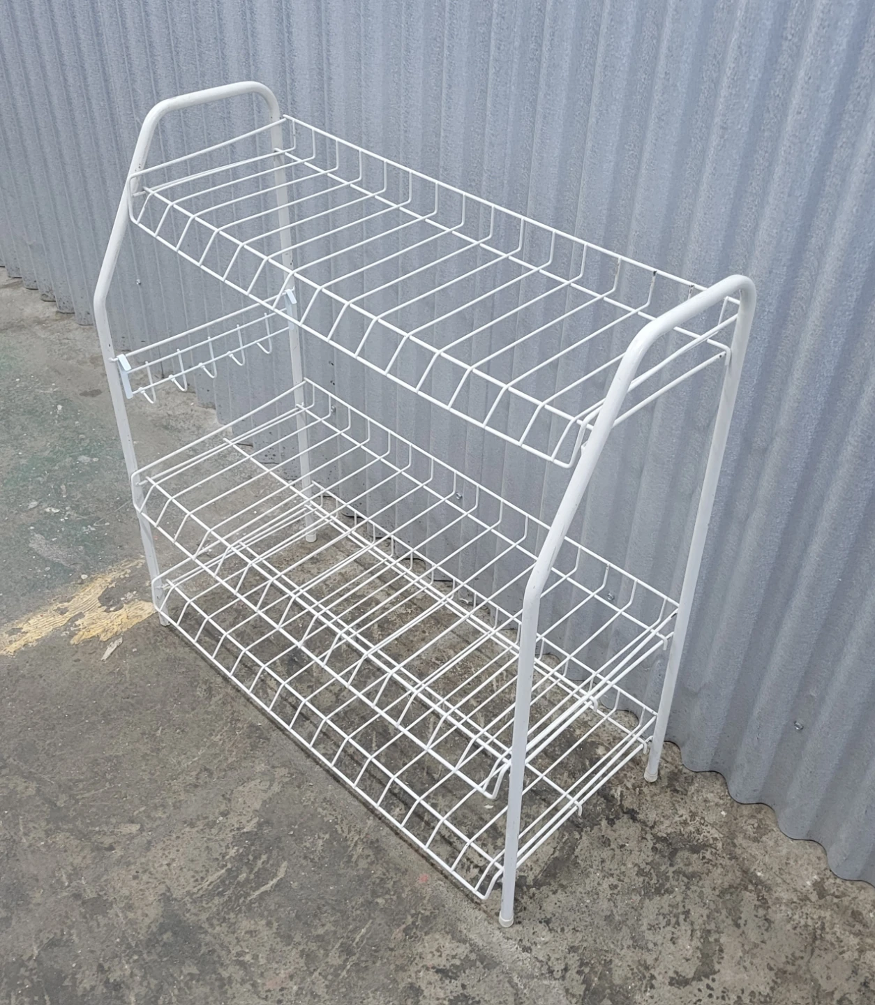 White Wire 2-Tier Rack - photo 3