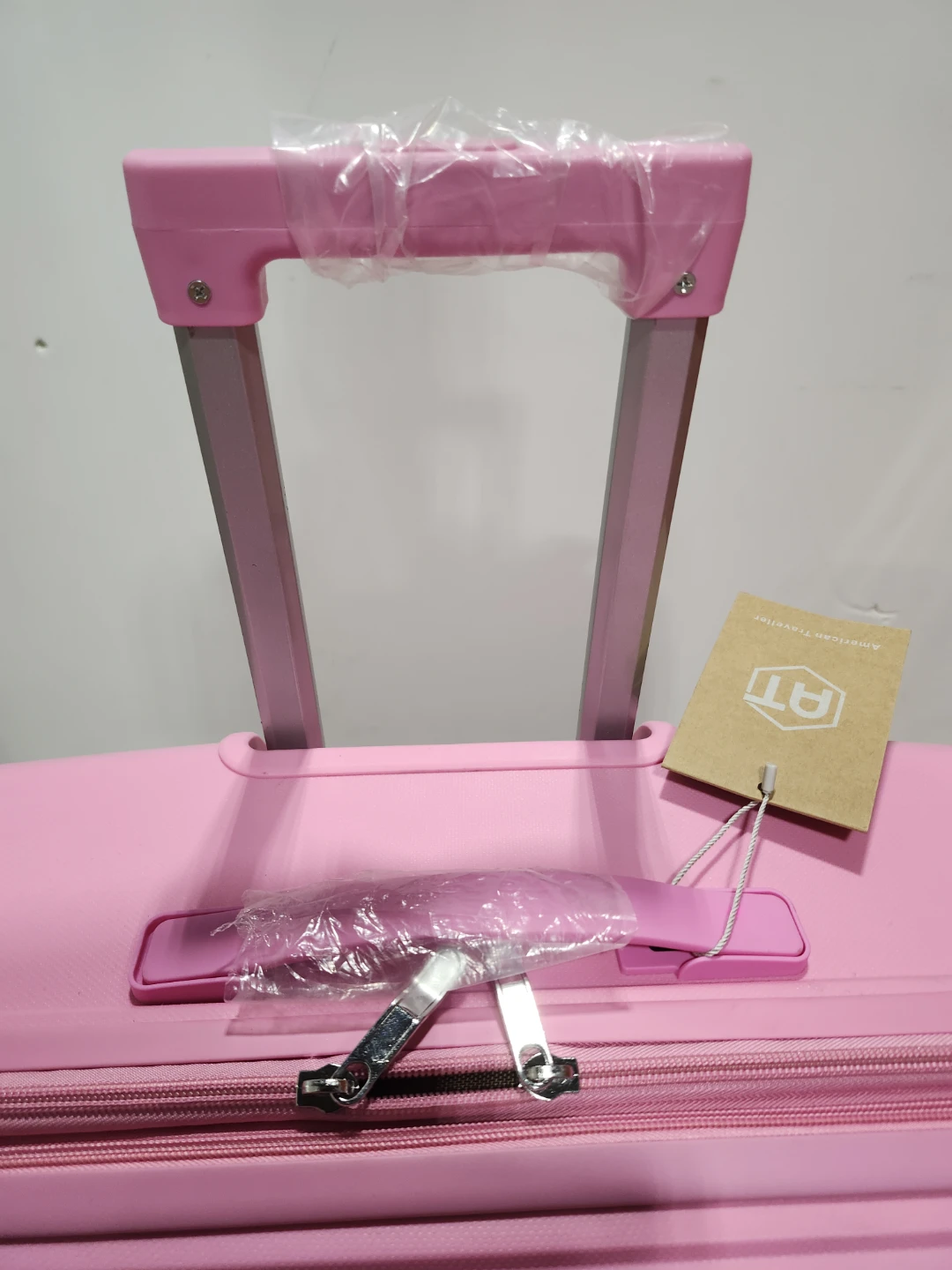 Pink Luggage Unbreakable Hardside Polypropylene Large Medium - photo 4