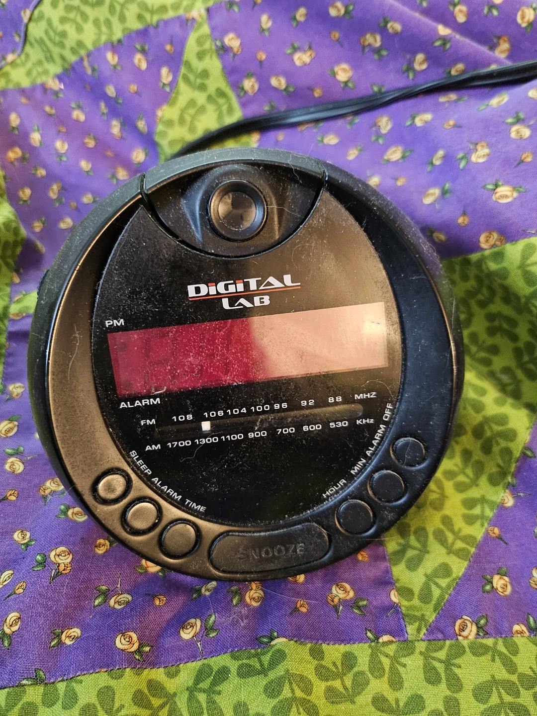 Digital Lab Projection Alarm Clock Radio
