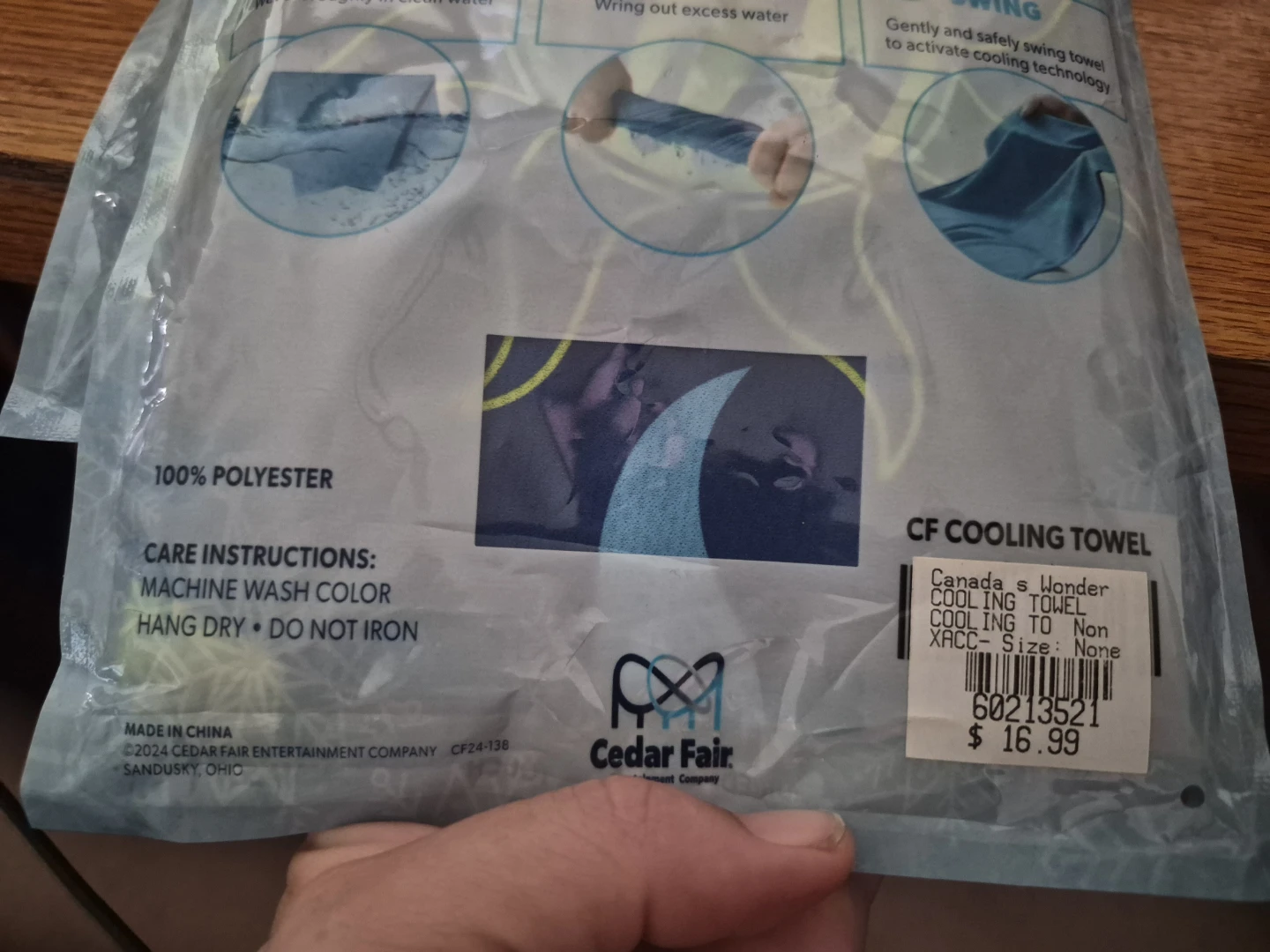 Cedar Fair Cooling Towel - photo 3