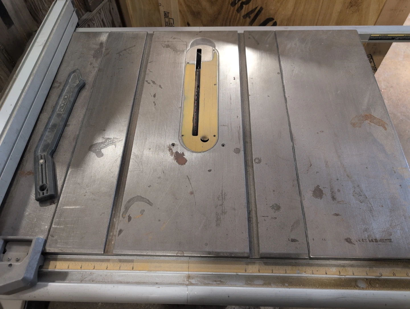 Ridgid 10 in. Table Saw - photo 5