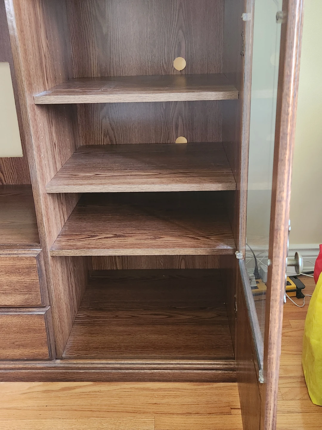 Wooden Entertainment Unit - $40 - photo 2