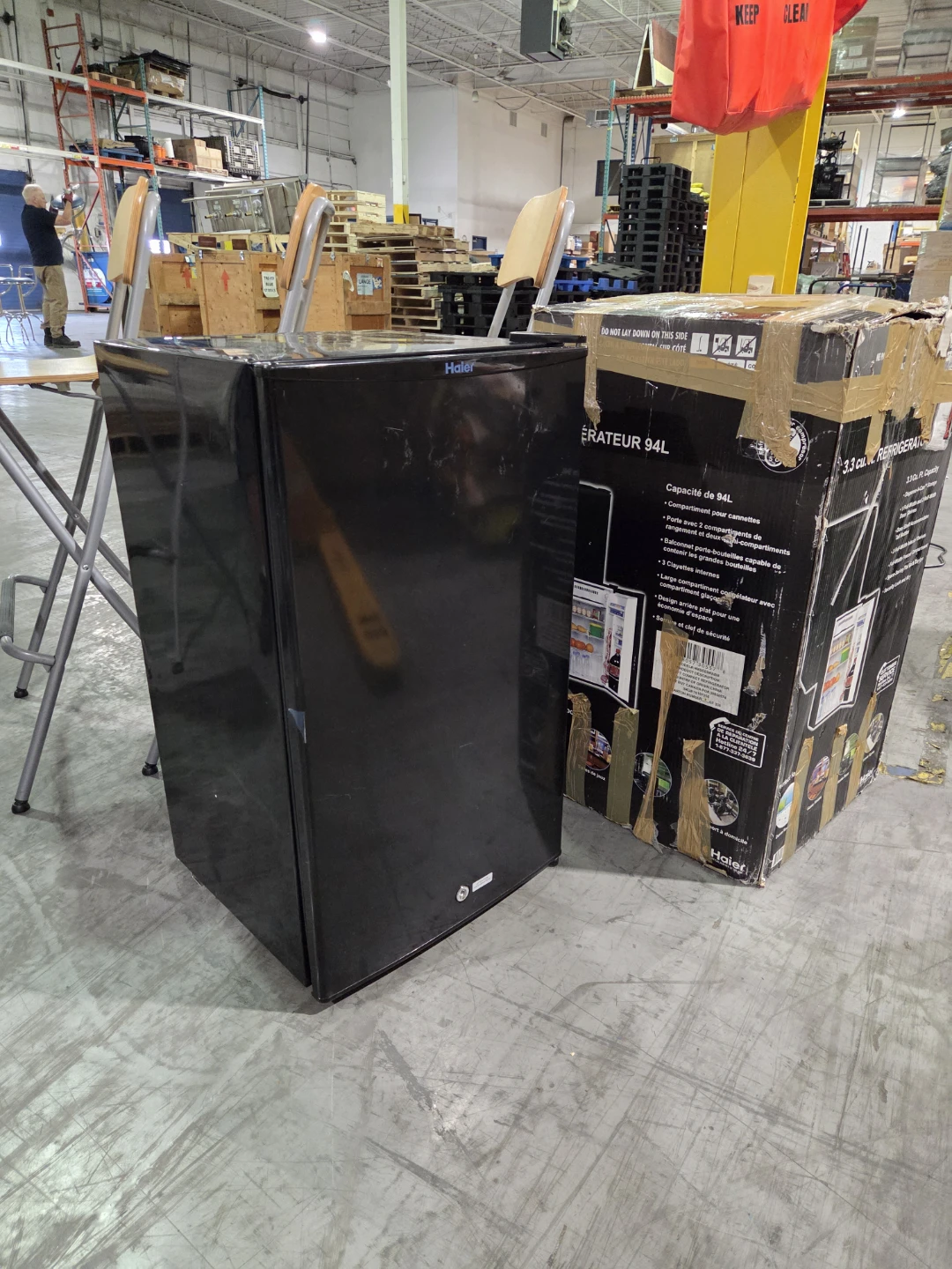 Haier HMSE03WABB Household Refrigerator