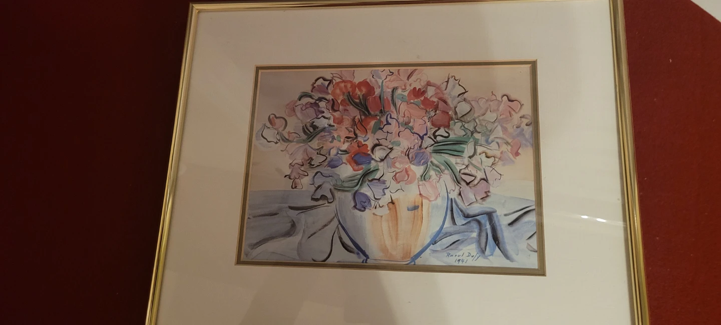Watercolor painting of flowers by Dolf, 1991 - photo 2