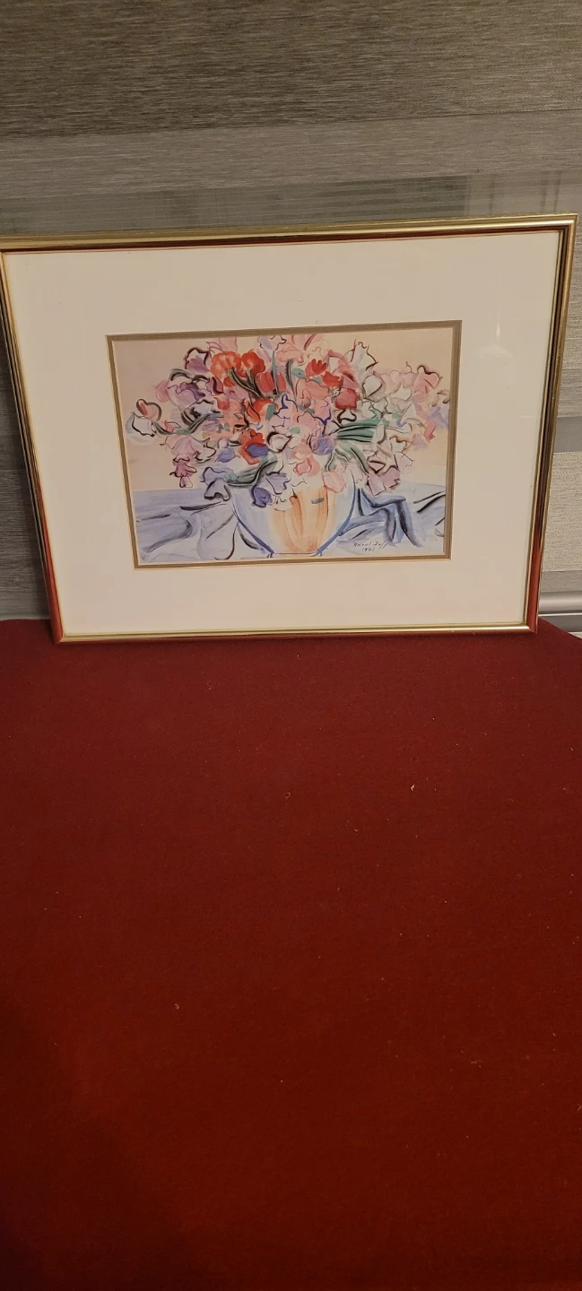 Watercolor painting of flowers by Dolf, 1991 - photo 3