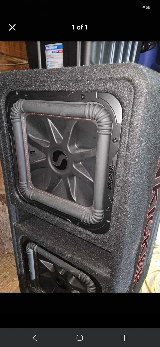 Kicker 45DL7R122 L7R 12-Inch (30cm) Dual Subwoofers