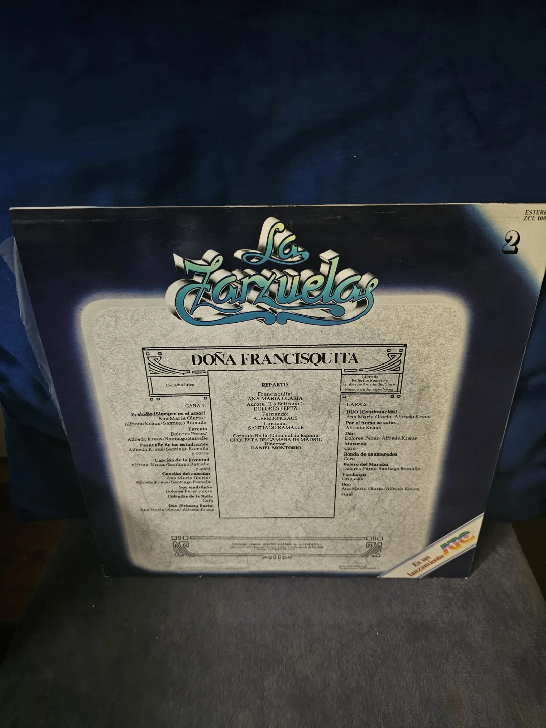 La Zarzuela Doña Francisquita Vinyl Record - photo 2