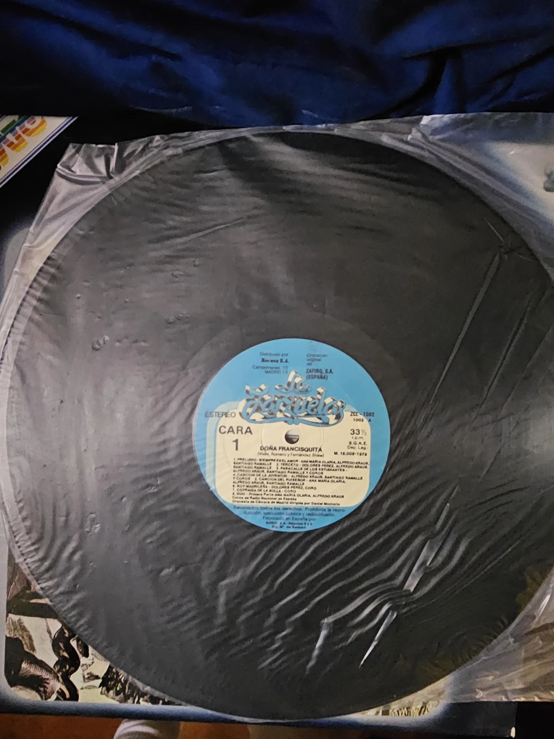 La Zarzuela Doña Francisquita Vinyl Record - photo 3