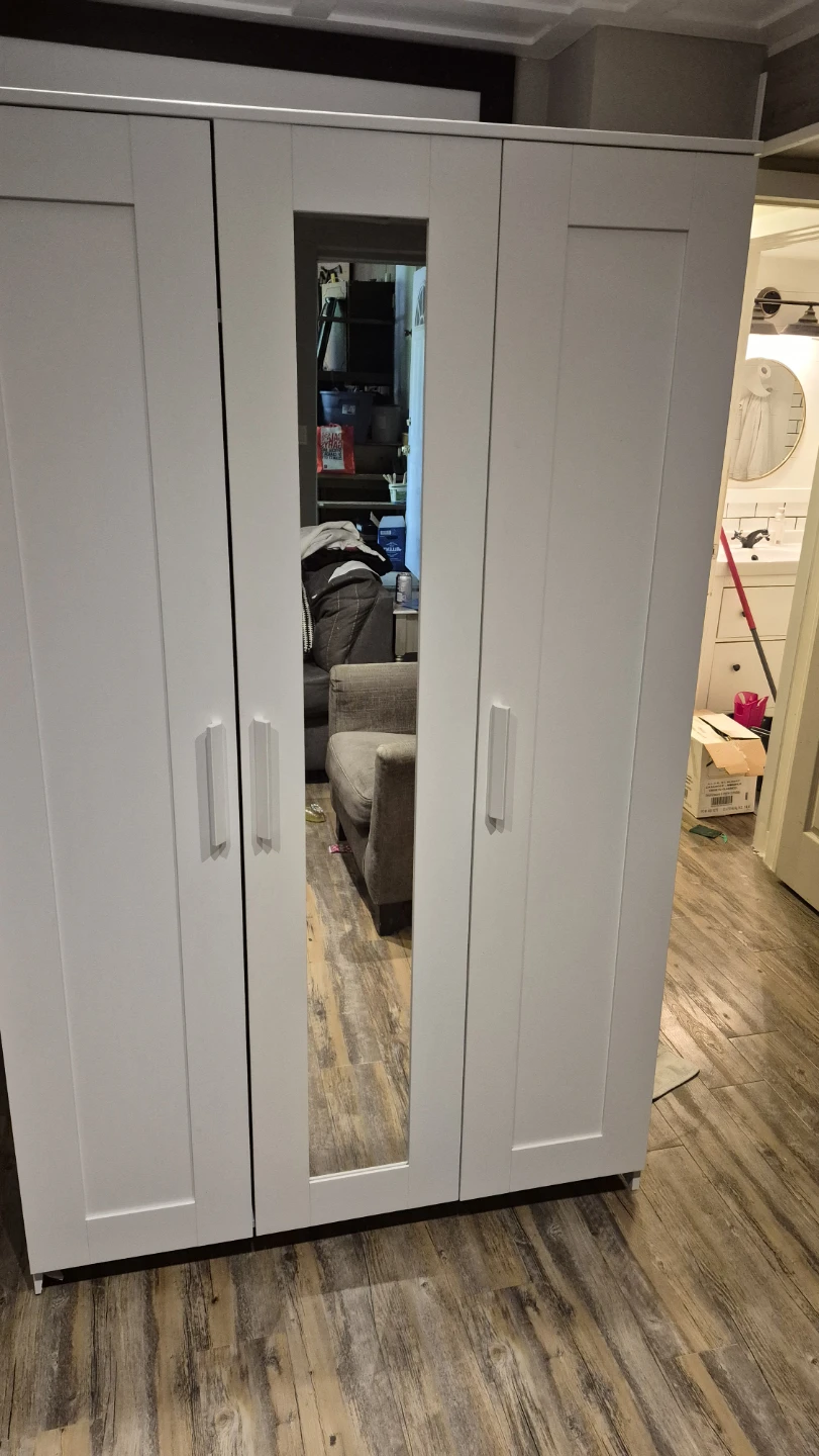 2 x brimnes wardrobes