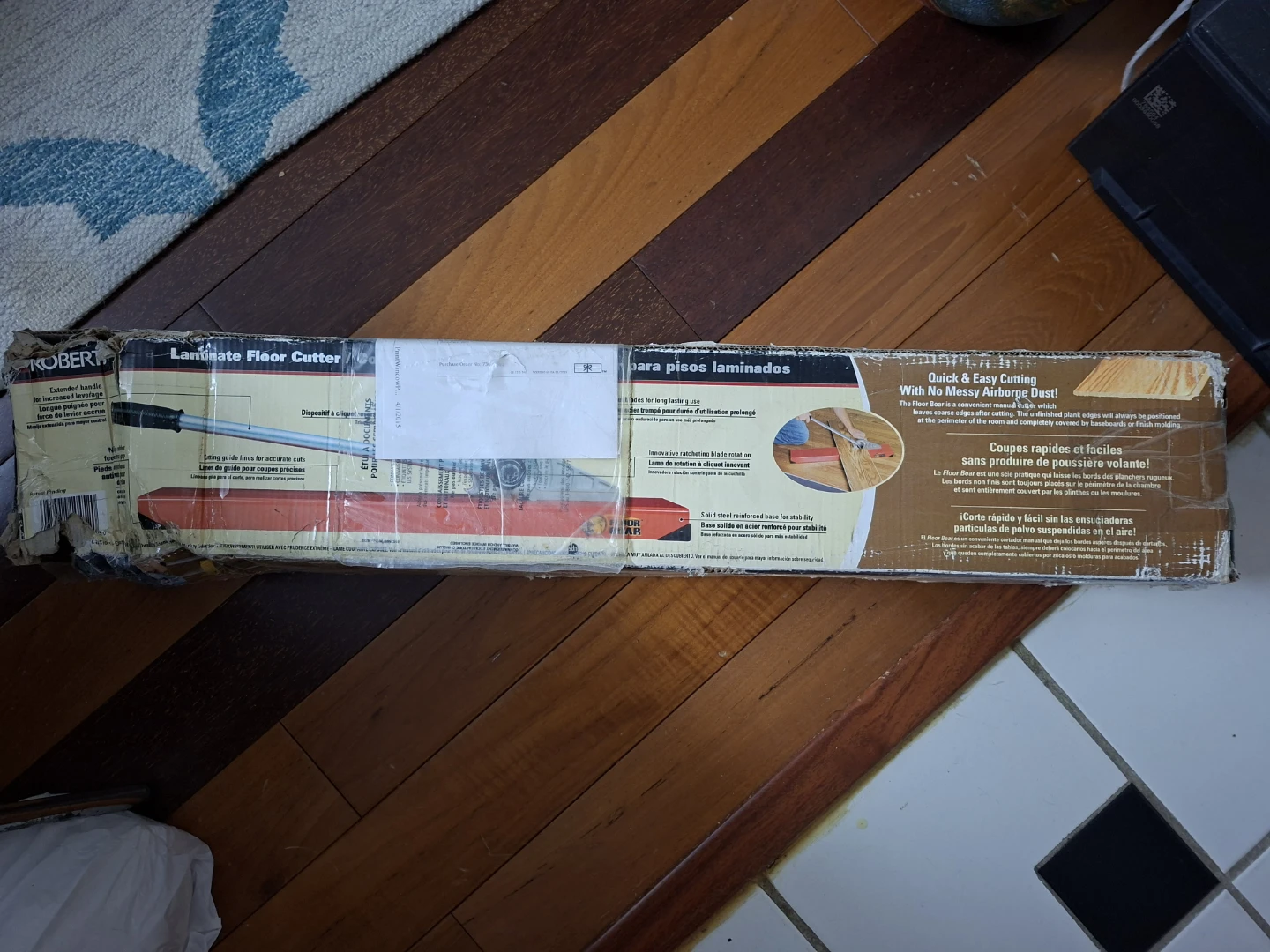 Roberts Laminate Floor Cutter - Floor Boar