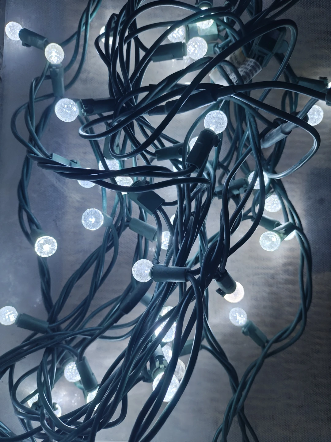 As Good As New Indoor/Outdoor LED String Lights 50 count - White
