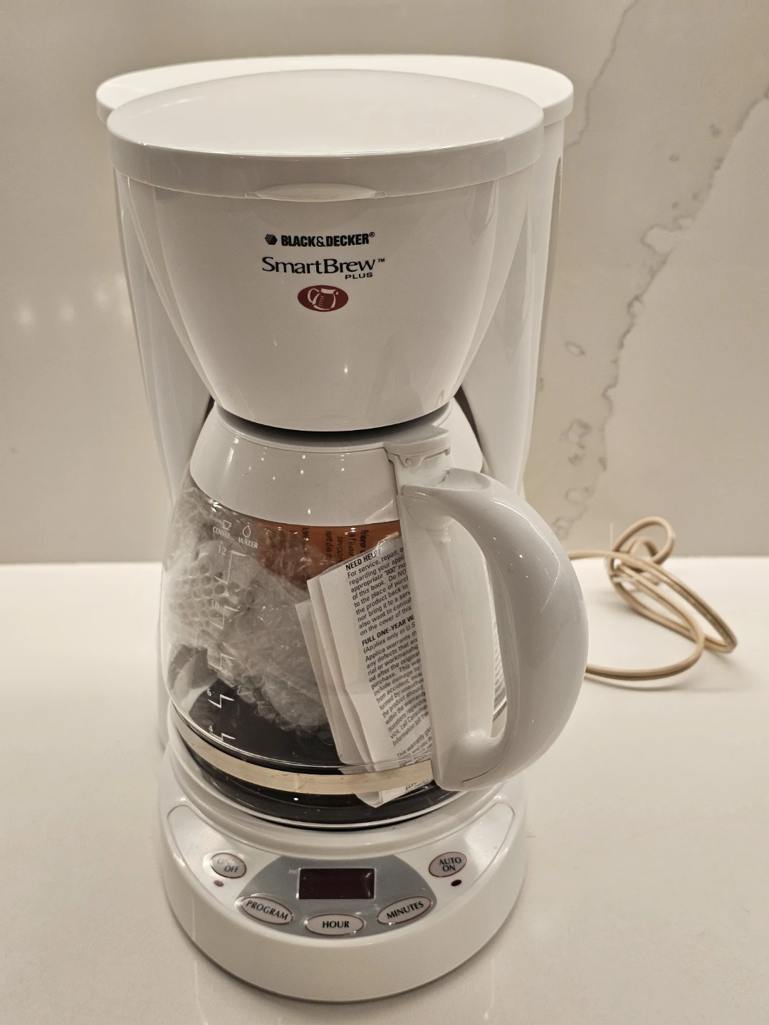 NEW Black & Decker SmartBrew 12-Cup Coffeemaker