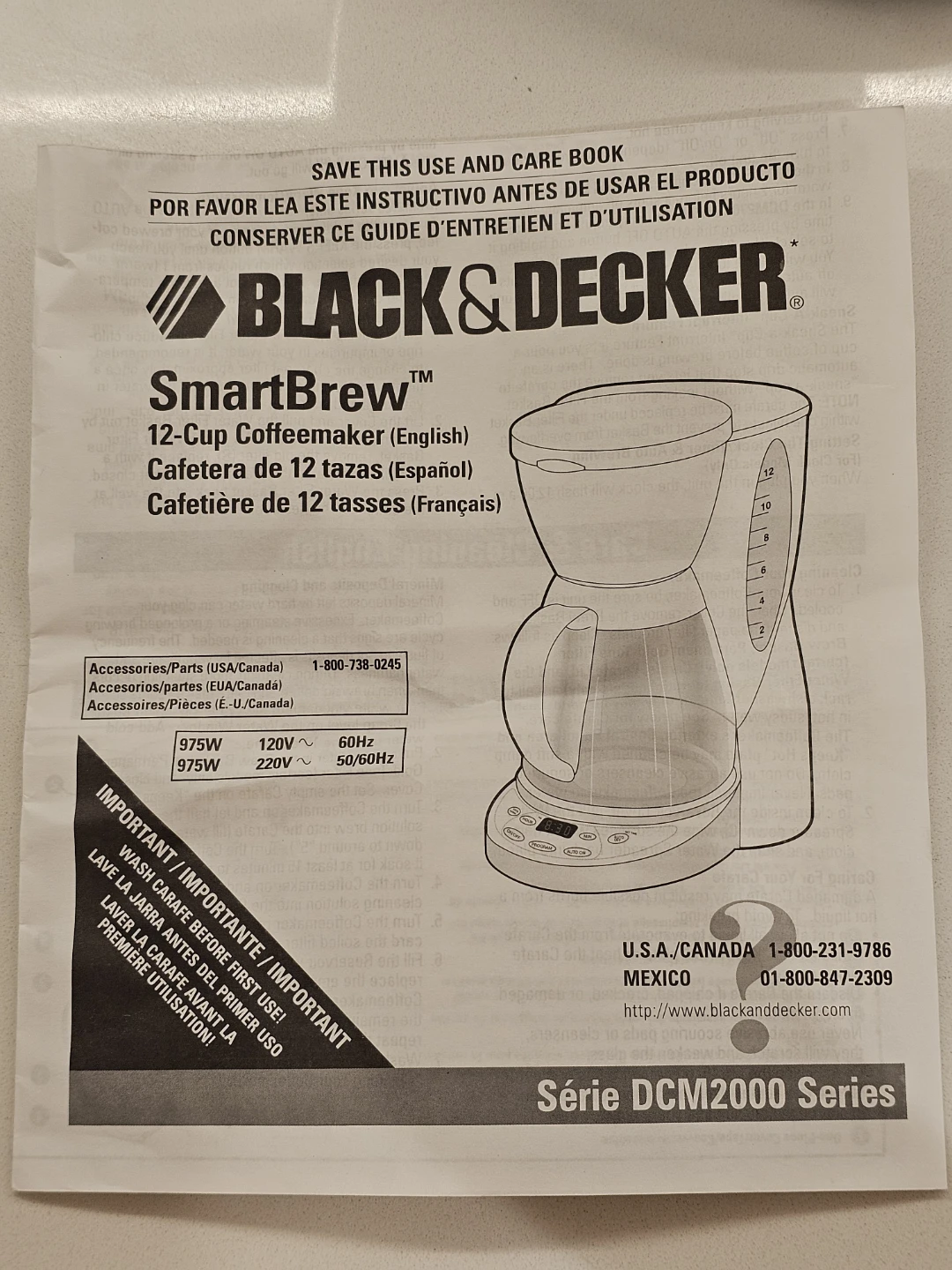 NEW Black & Decker SmartBrew 12-Cup Coffeemaker - photo 5
