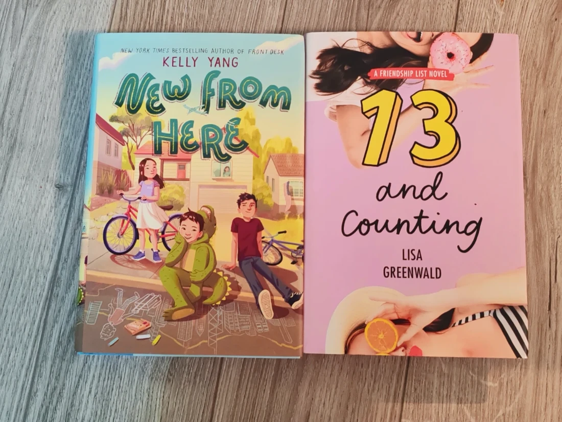 New from Here & 13 and Counting  Books