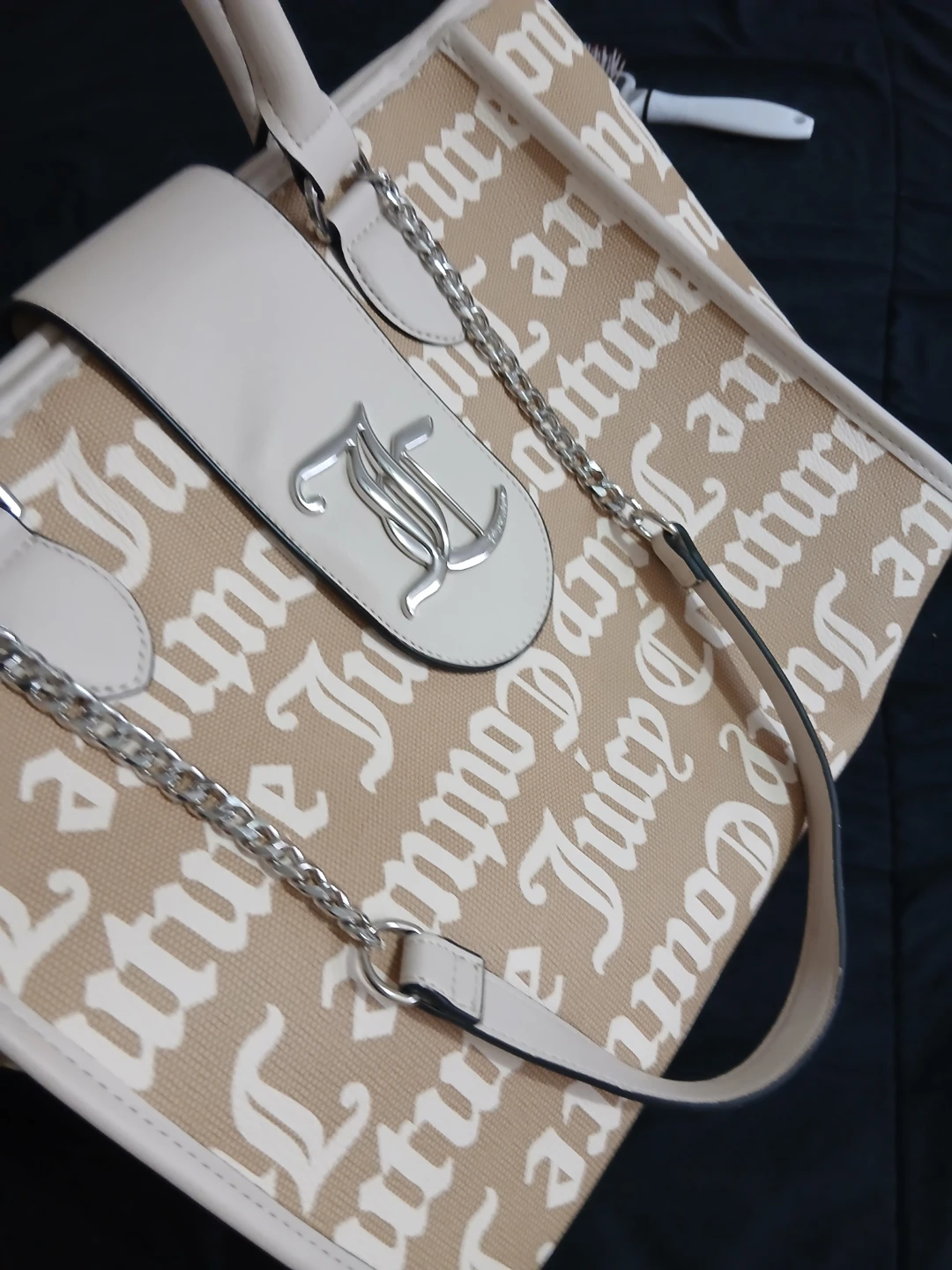 Juicy Couture Tote Bag  with change pouch