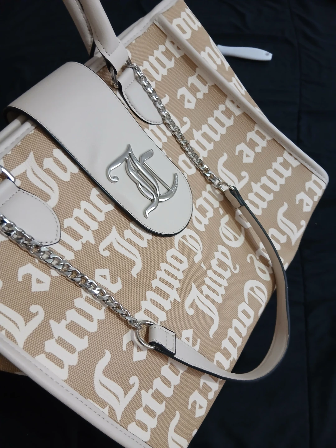 Juicy Couture Tote Bag  with change pouch - photo 2