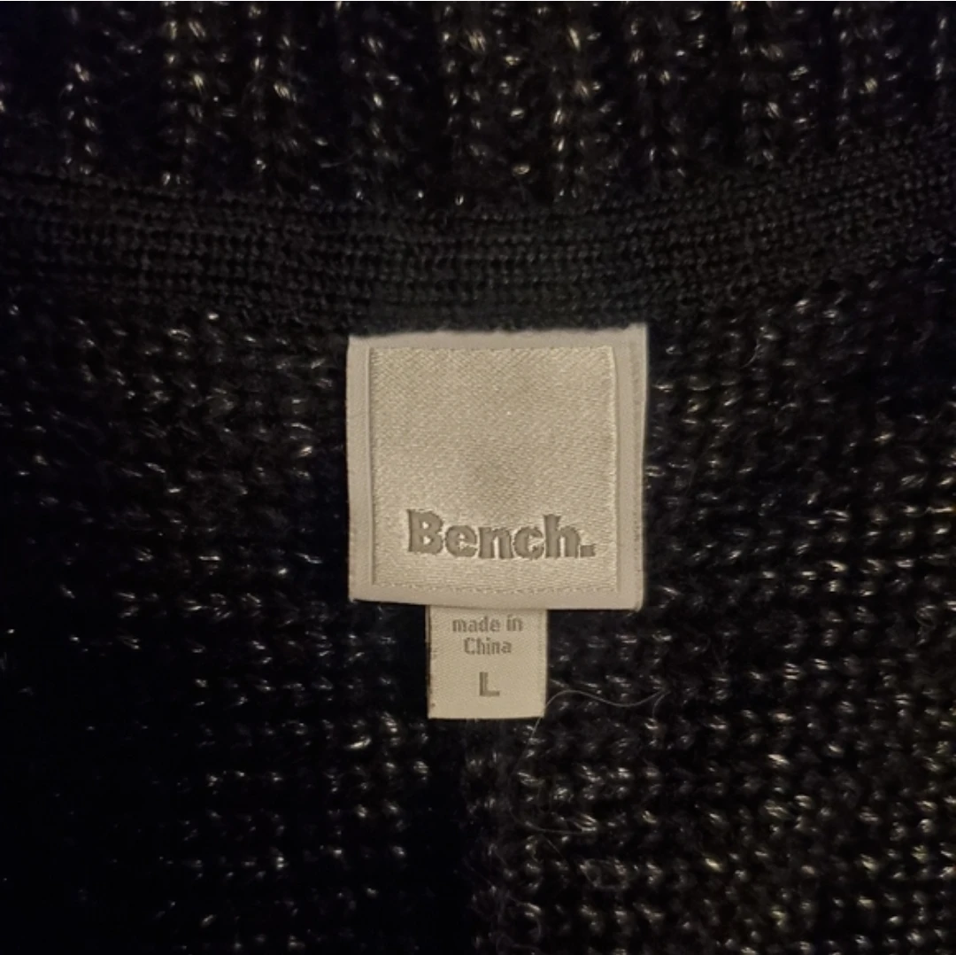 Bench Women's Cardigan Sweater - Black/Silver - photo 2