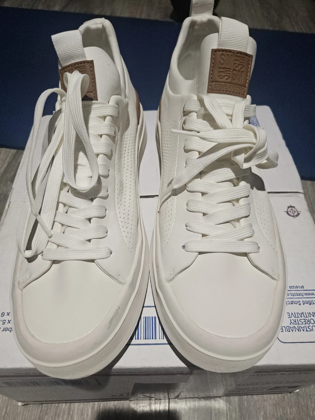 Steve Madden White Sneakers