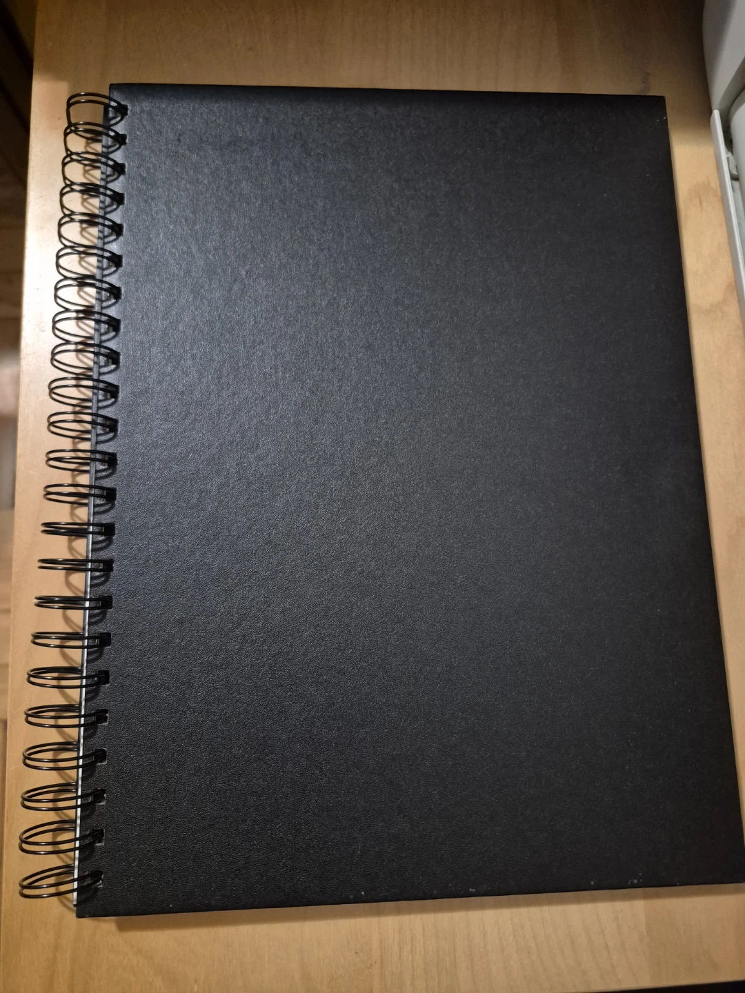 Black Spiral Bound Sketchbook