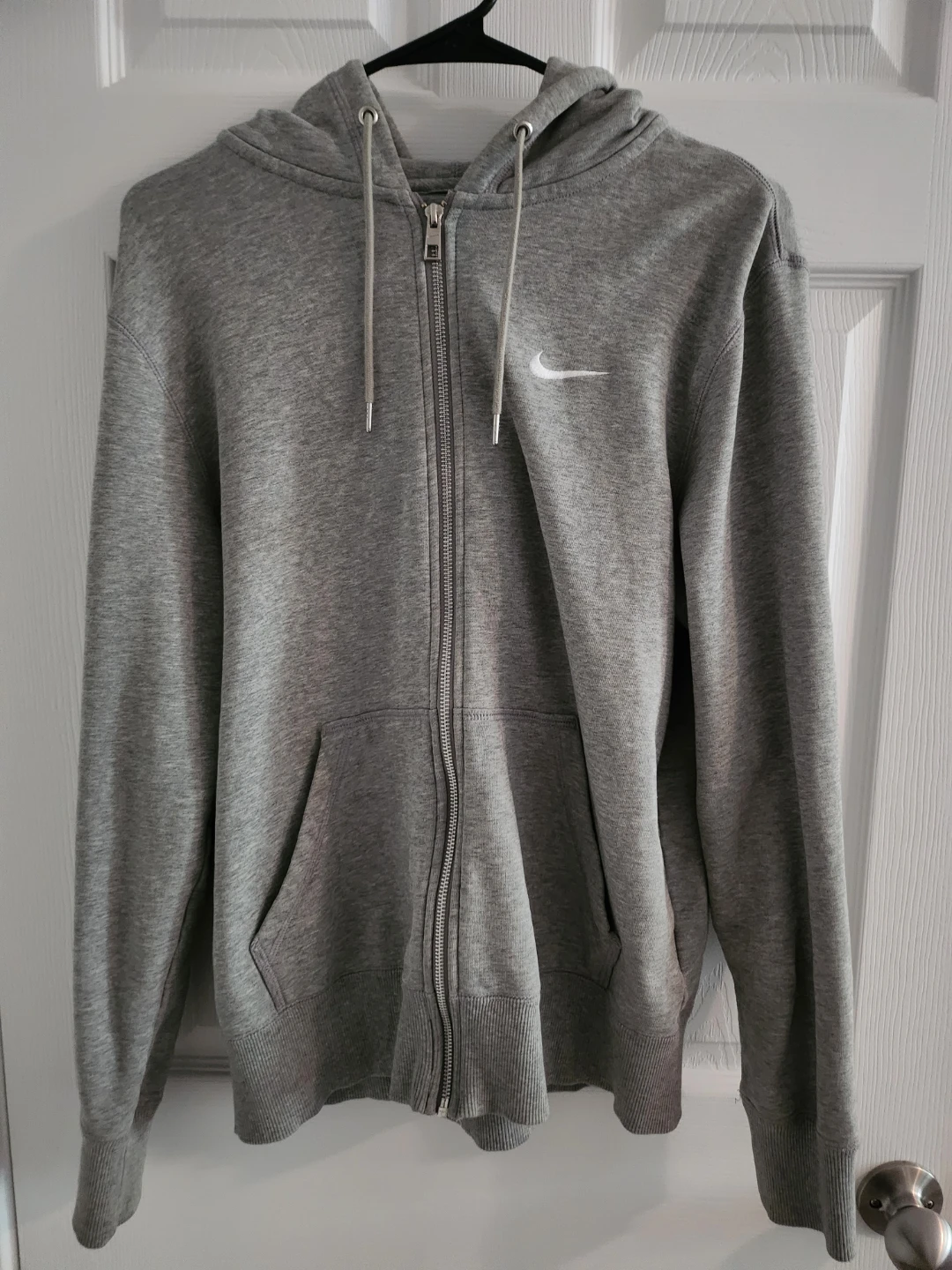 Nike Grey Full Zip Hoodie