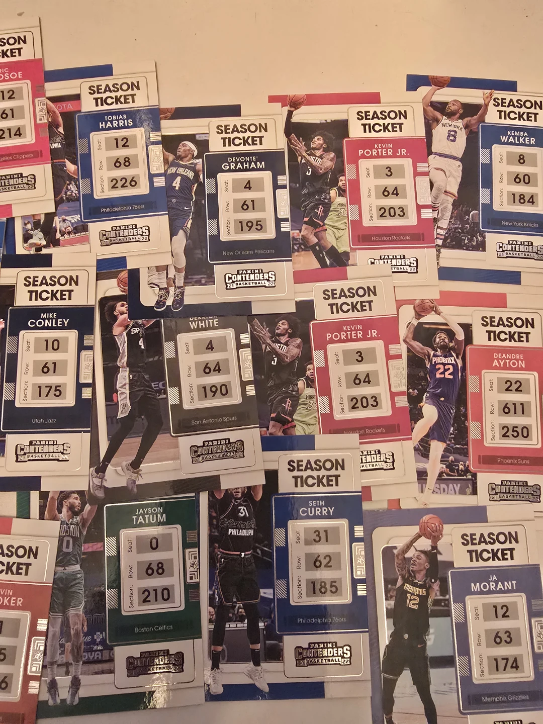 Panini Contenders Season Ticket Basketball Cards - photo 5