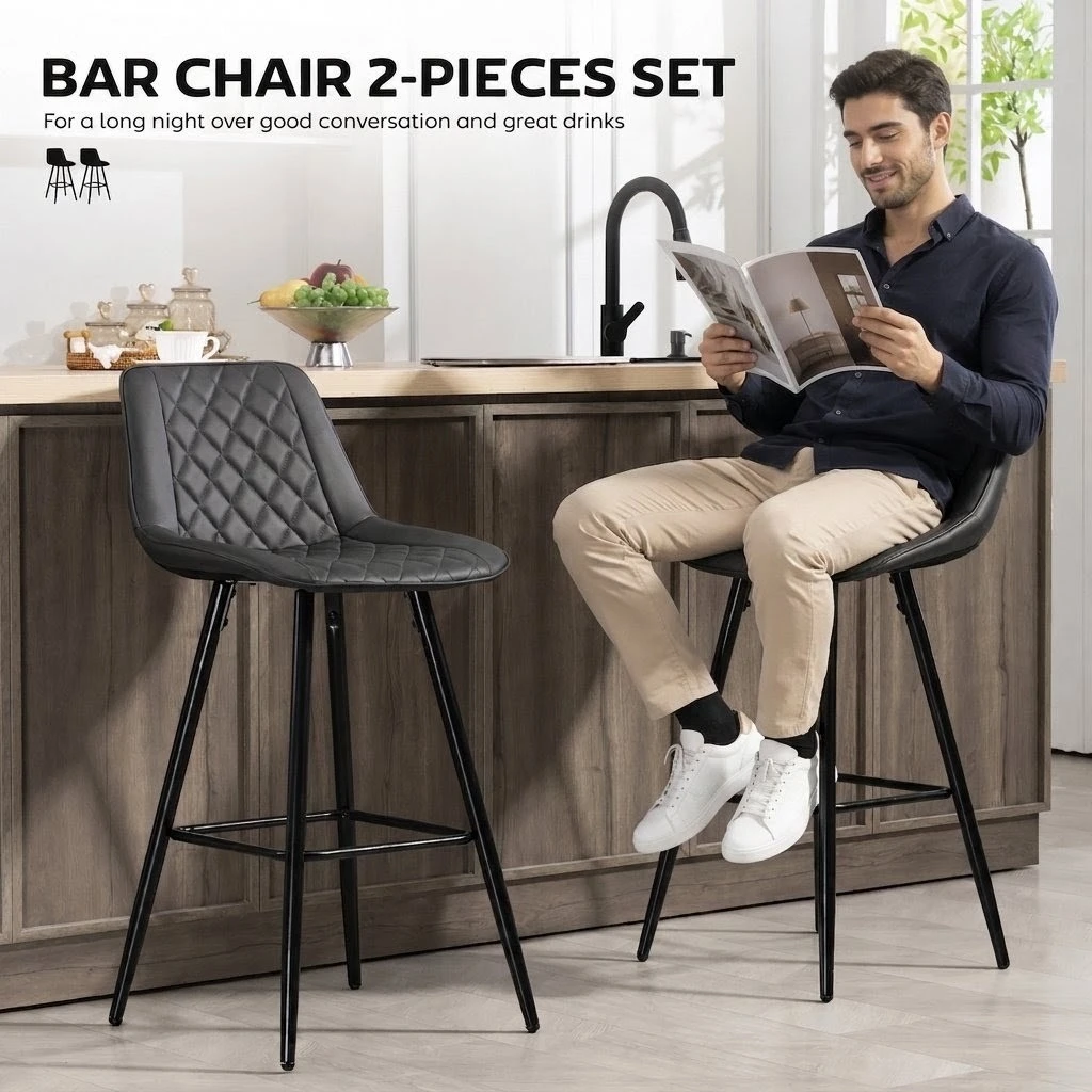 Brand new Bar Chairs (2-Piece Set) - photo 2