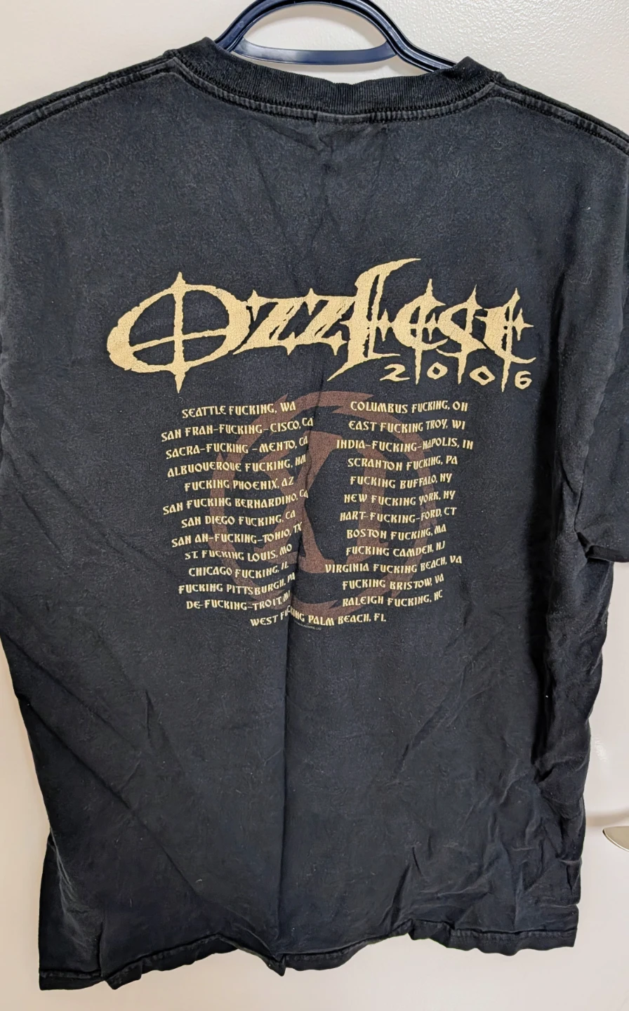 Ozzfest Concert Tour Shirt - Men's Large - photo 3