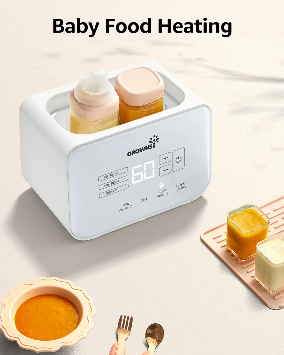 GROWNSi Milk Warmer & Baby Food Heater - photo 2