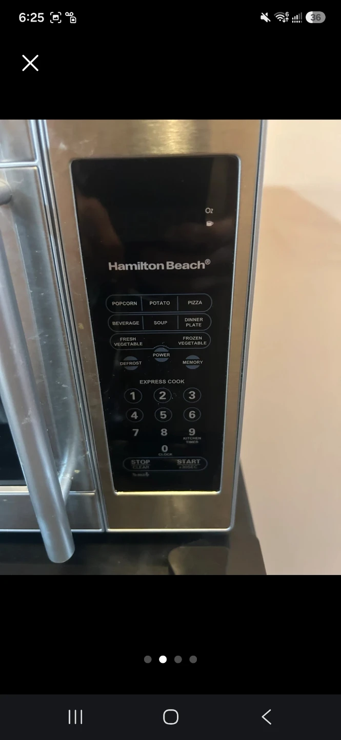 Hamilton Beach Microwave - photo 2