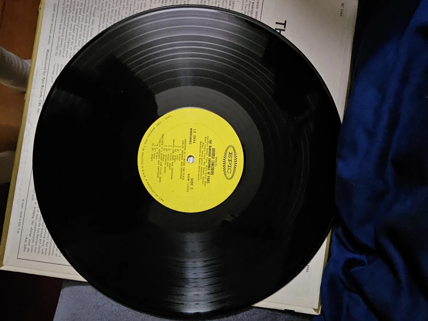 Vivaldi: Diverse Concertos Vinyl Record - photo 4
