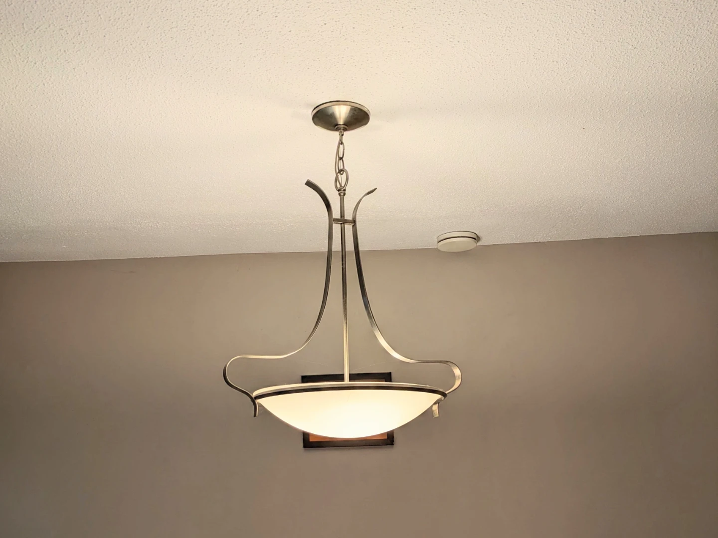 Brushed Nickel Pendant Light Fixture