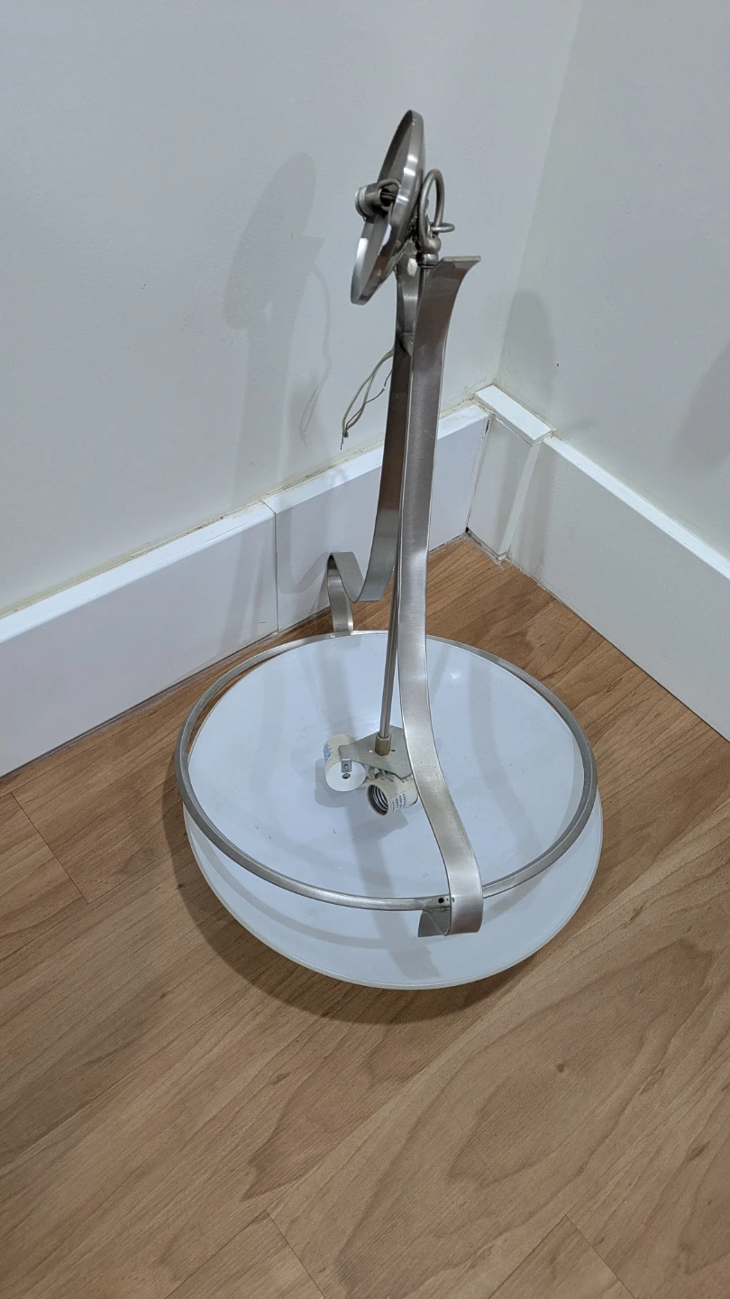 Brushed Nickel Pendant Light Fixture - photo 2
